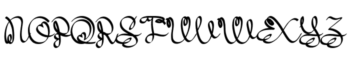 Merlinian Font UPPERCASE