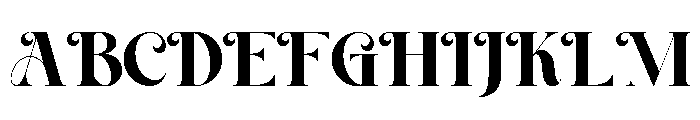 Merlovaz Personal Use Only Reg Font UPPERCASE