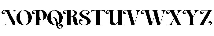 Merlovaz Personal Use Only Reg Font UPPERCASE