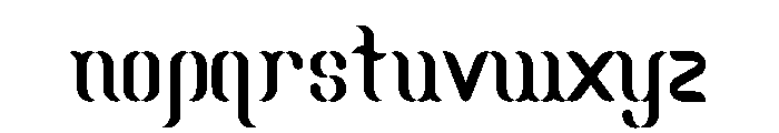 Mermaid-Motions Font LOWERCASE