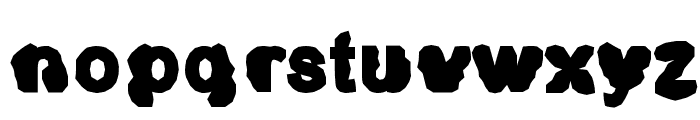 Mermaid Pudgy Font LOWERCASE