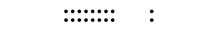 Meroitic - Hieroglyphics Font OTHER CHARS