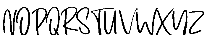Merry And Bright Font UPPERCASE