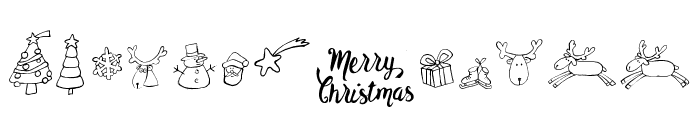 Merry Christmas_demo Font UPPERCASE