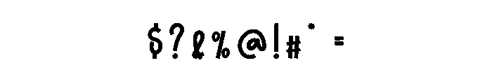 Merry Santa Font OTHER CHARS