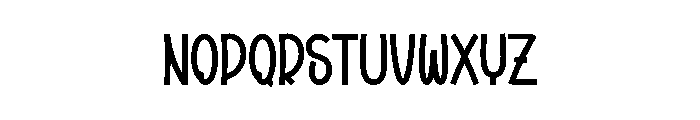 Merry Santa Font UPPERCASE