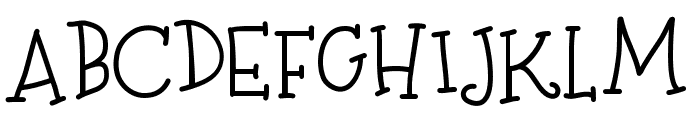 MerryNBright Font UPPERCASE