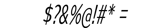 MesmerizeCdLt-Italic Font OTHER CHARS