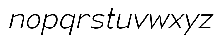 MesmerizeEl-Italic Font LOWERCASE