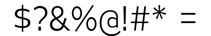 MesmerizeLt-Regular Font OTHER CHARS
