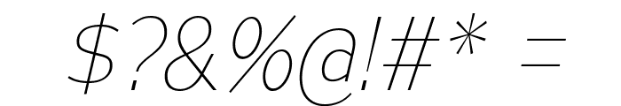 MesmerizeUl-Italic Font OTHER CHARS