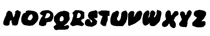 MessyBubble Font UPPERCASE