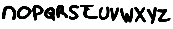 MessyPup Font UPPERCASE