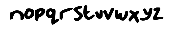 MessyPup Font LOWERCASE