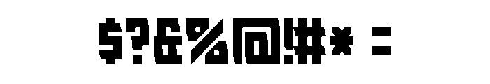 Metadannye Font OTHER CHARS