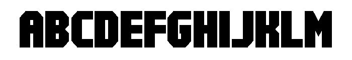 Metal Sentinel Condensed Font UPPERCASE