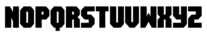 Metal Sentinel Condensed Font UPPERCASE