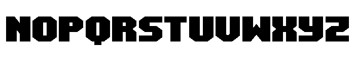 Metal Sentinel Expanded Font LOWERCASE