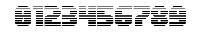 Metal Sentinel Gradient Font OTHER CHARS