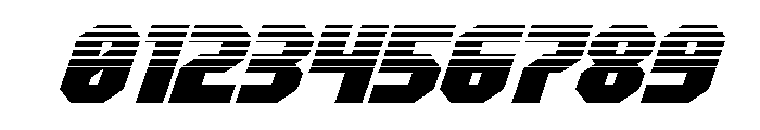 Metal Sentinel Halftone Italic Font OTHER CHARS