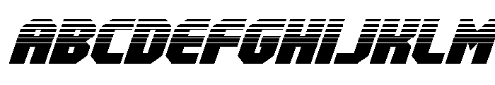 Metal Sentinel Halftone Italic FONT