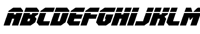 Metal Sentinel Laser Italic FONT