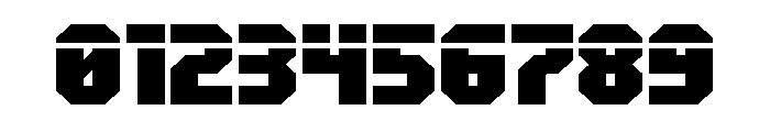Metal Sentinel Laser Font OTHER CHARS