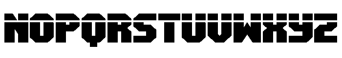 Metal Sentinel Laser Font UPPERCASE