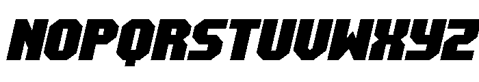 Metal Sentinel Semi-Italic Font LOWERCASE