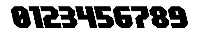 Metal Sentinel Semi-Leftalic Font OTHER CHARS