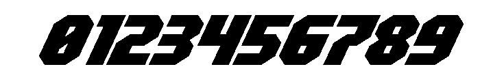Metal Sentinel Super-Italic Font OTHER CHARS