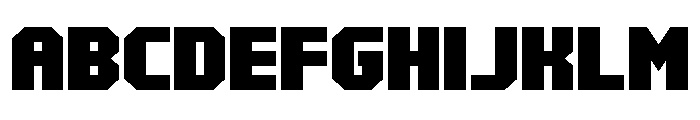 Metal Sentinel Font UPPERCASE