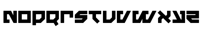 Metal Storm Bold Font LOWERCASE