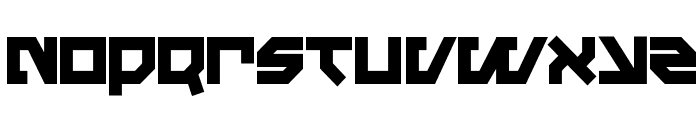 Metal Storm Bold Font LOWERCASE