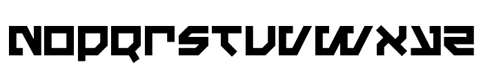 Metal Storm Font LOWERCASE