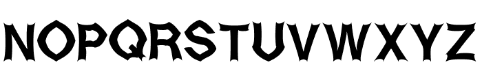 Metal-Up-Your-Ear Font UPPERCASE
