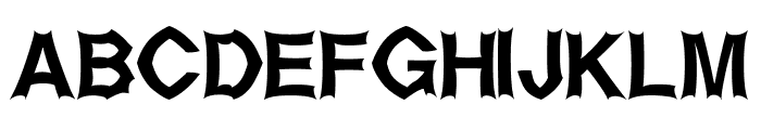 Metal-Up-Your-Ear Font LOWERCASE