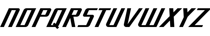Metal Wind Font UPPERCASE