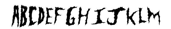 MetalClash Font UPPERCASE