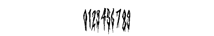 Metalzeus Halloween Font OTHER CHARS