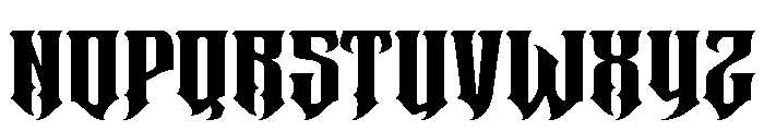 Metrim Letter Regular Font LOWERCASE