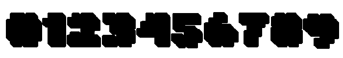 MetroBots Chrome Zinc Font OTHER CHARS