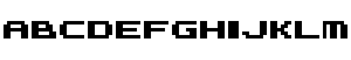 Metroid Fusion Regular Font UPPERCASE