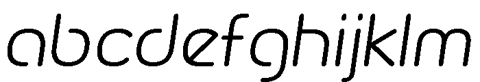 Metropia Italic FONT