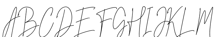 Mettallion Signature Font UPPERCASE