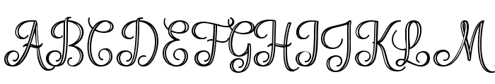 Mettical Font UPPERCASE