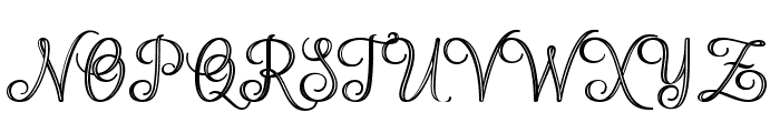 Mettical Font UPPERCASE