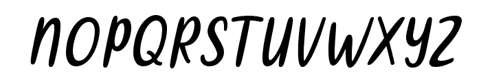 Metultah-Italic Font UPPERCASE