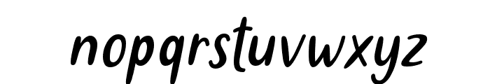 Metultah-Italic Font LOWERCASE