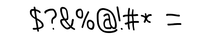 MewTooHand Bold Condensed Leftalic Font OTHER CHARS